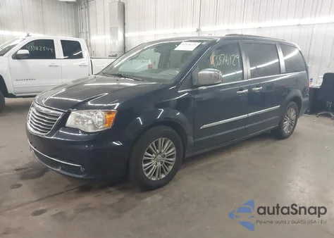 2016 Chrysler Town & Country Touring-L Anniversary Edition from USA, damaged, VIN 2C4RC1CG6GR207103